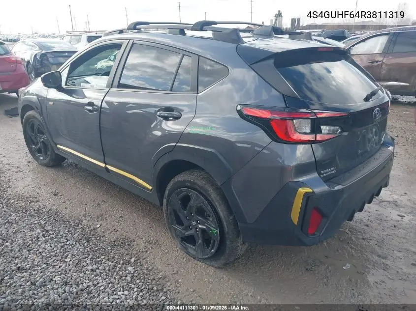 4S4GUHF64R3811319 2024 Subaru Crosstrek Sport