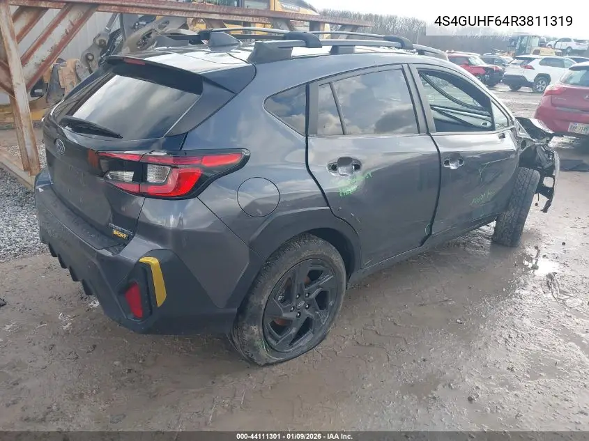 4S4GUHF64R3811319 2024 Subaru Crosstrek Sport