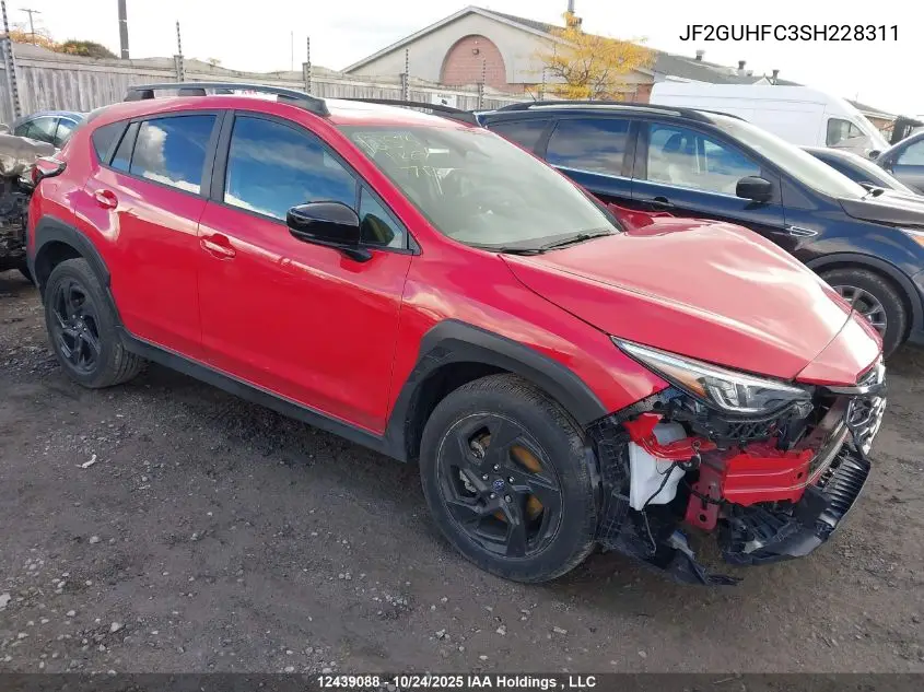 JF2GUHFC3SH228311 2025 Subaru Crosstrek Sport