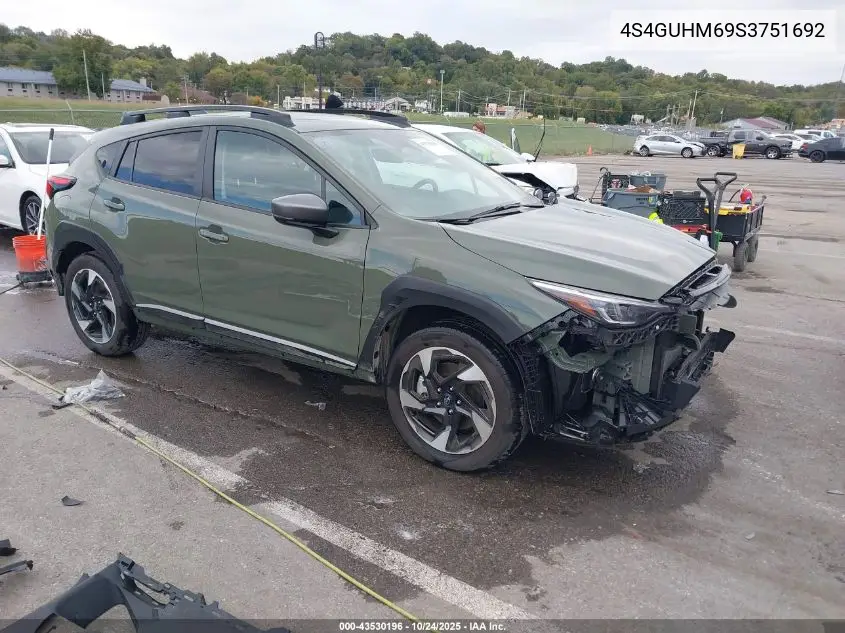4S4GUHM69S3751692 2025 Subaru Crosstrek Limited