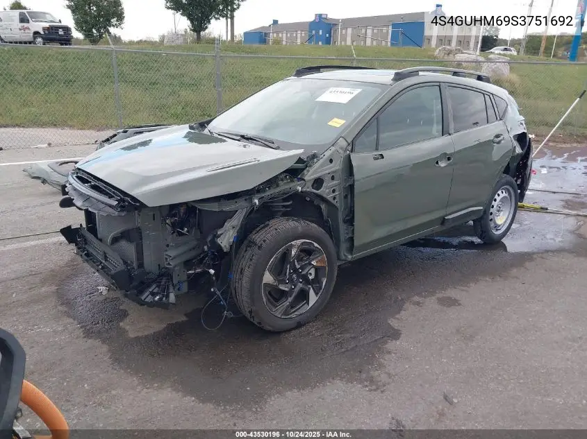 4S4GUHM69S3751692 2025 Subaru Crosstrek Limited