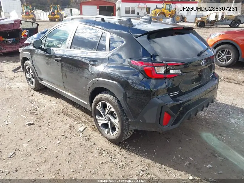 JF2GUHDC2S8307231 2025 Subaru Crosstrek Premium