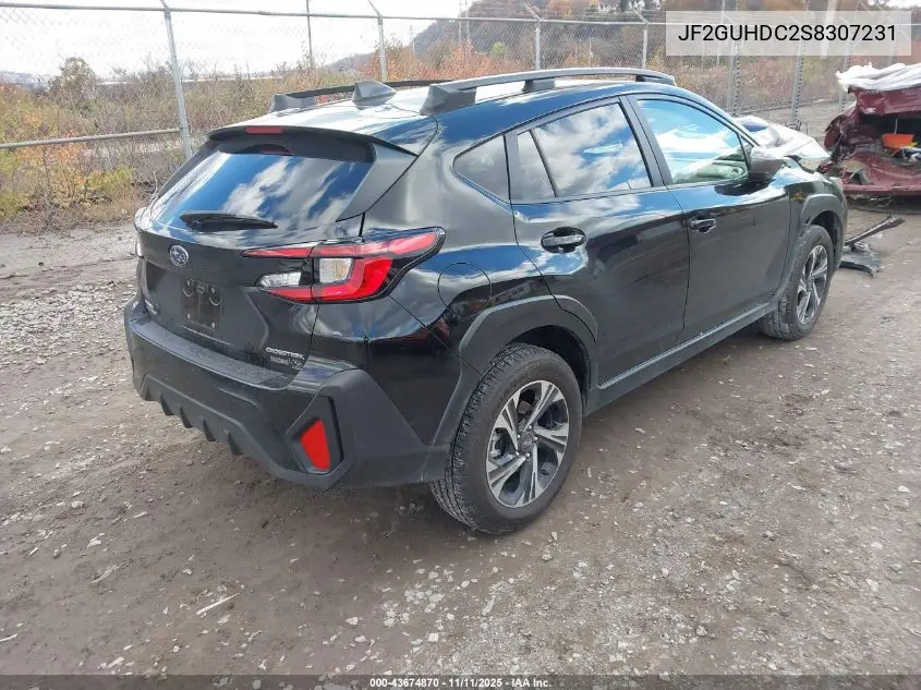 JF2GUHDC2S8307231 2025 Subaru Crosstrek Premium