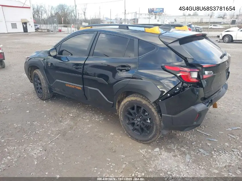 4S4GU8U68S3781654 2025 Subaru Crosstrek