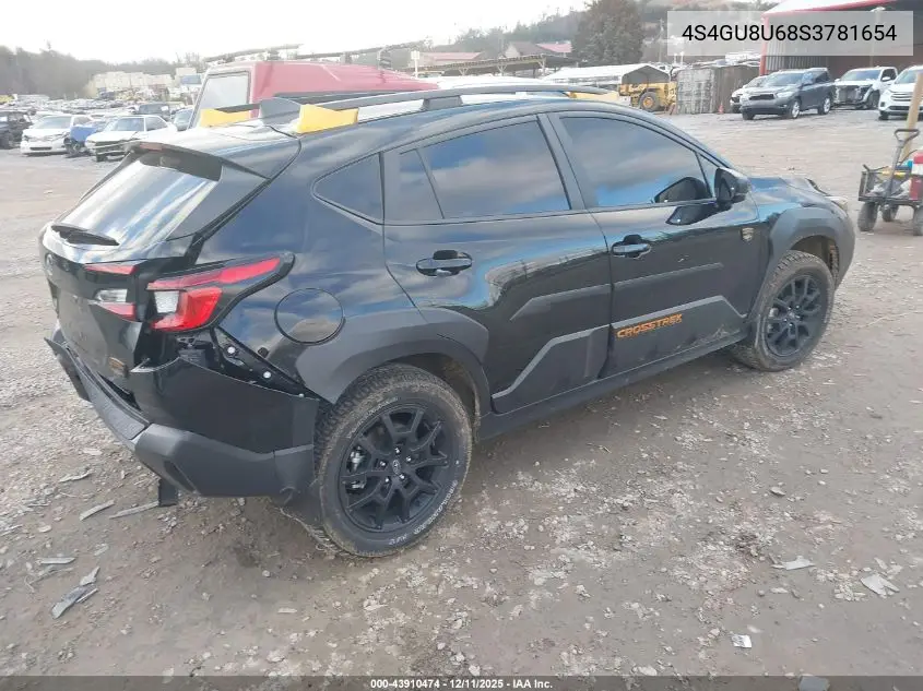4S4GU8U68S3781654 2025 Subaru Crosstrek