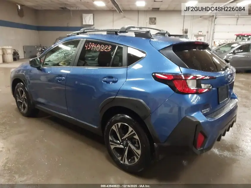JF2GUHDC4SH226084 2025 Subaru Crosstrek Premium