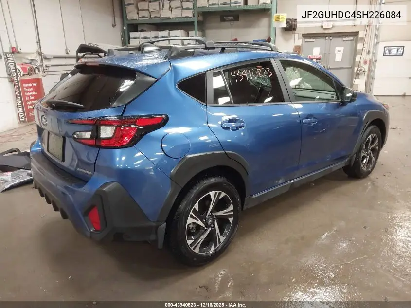 JF2GUHDC4SH226084 2025 Subaru Crosstrek Premium