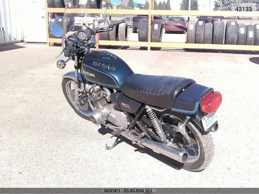 1978 Suzuki Gs750 VIN: 43133 Lot: 30045491