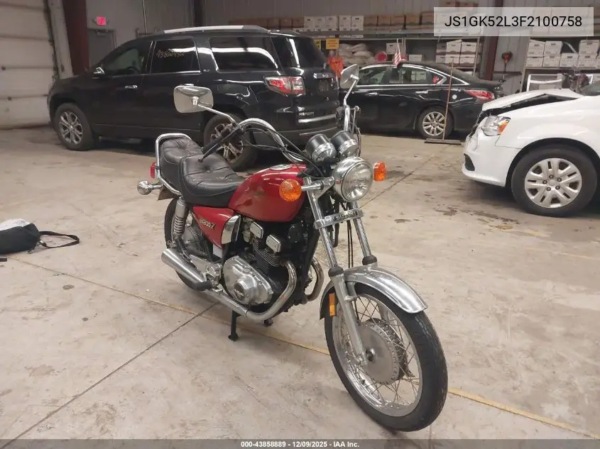 JS1GK52L3F2100758 1985 Suzuki Gs300