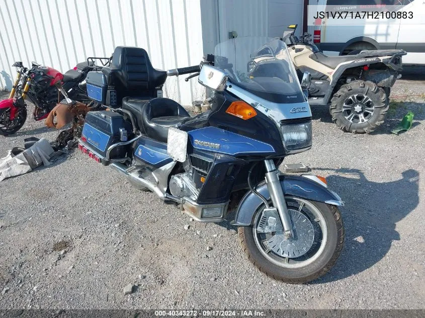 1987 Suzuki Gv1400 Gd VIN: JS1VX71A7H2100883 Lot: 40343272