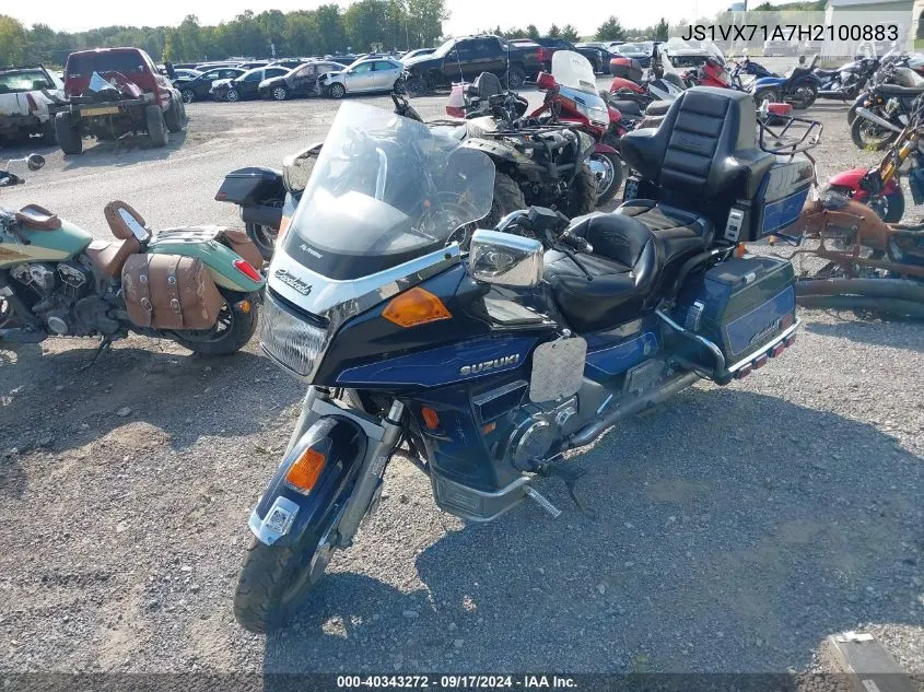 1987 Suzuki Gv1400 Gd VIN: JS1VX71A7H2100883 Lot: 40343272