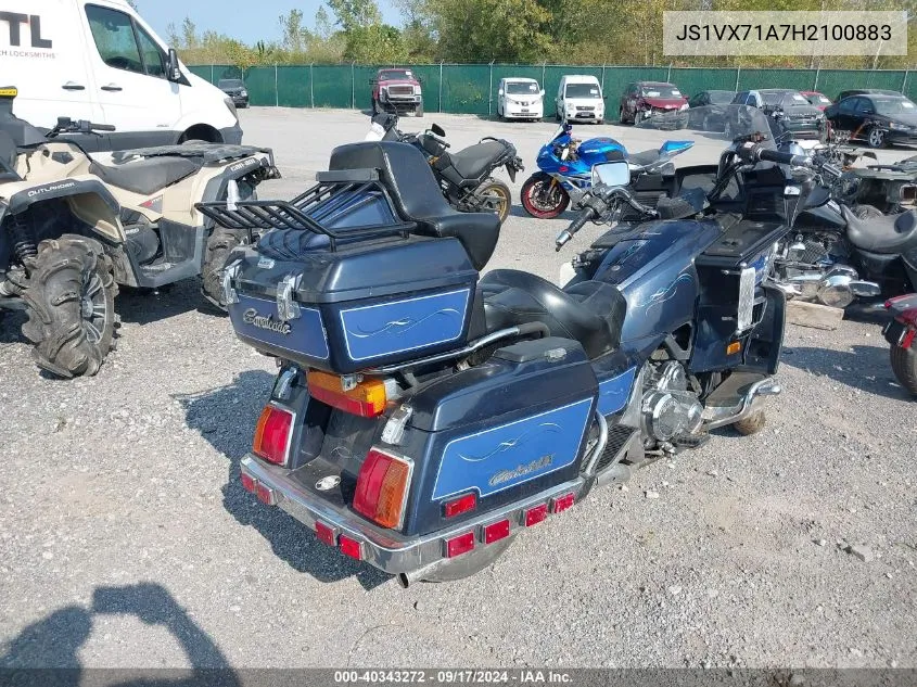 1987 Suzuki Gv1400 Gd VIN: JS1VX71A7H2100883 Lot: 40343272