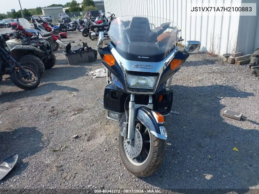 1987 Suzuki Gv1400 Gd VIN: JS1VX71A7H2100883 Lot: 40343272