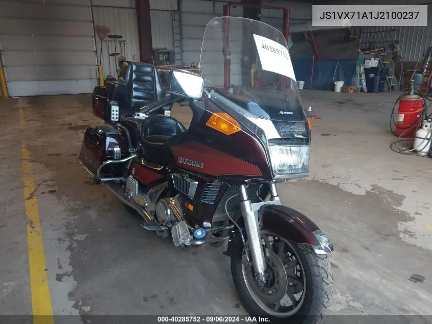 JS1VX71A1J2100237 1988 Suzuki Gv1400 Gd