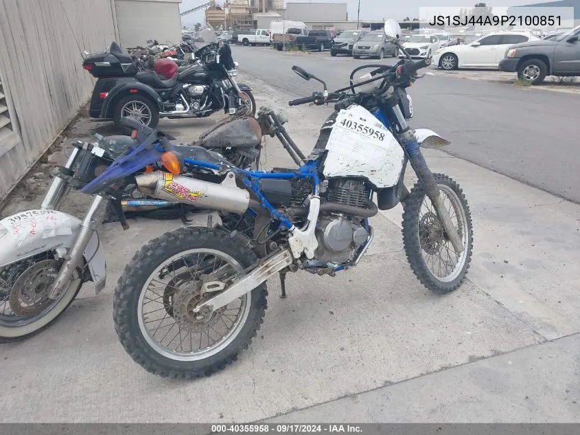 1993 Suzuki Dr250 Se VIN: JS1SJ44A9P2100851 Lot: 40355958