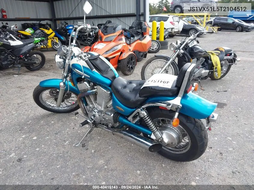 1996 Suzuki Vs1400 Glp VIN: JS1VX51L5T2104512 Lot: 40415143