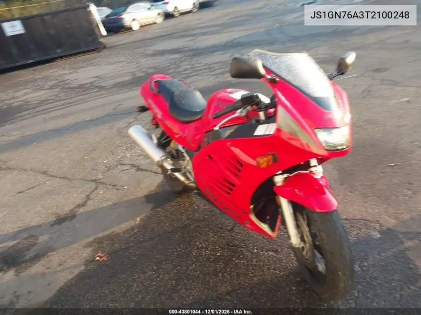 JS1GN76A3T2100248 1996 Suzuki Rf600 R