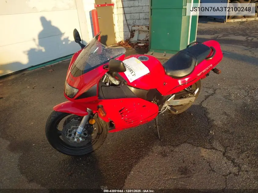 JS1GN76A3T2100248 1996 Suzuki Rf600 R