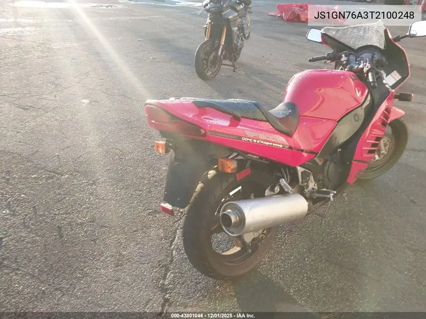 JS1GN76A3T2100248 1996 Suzuki Rf600 R