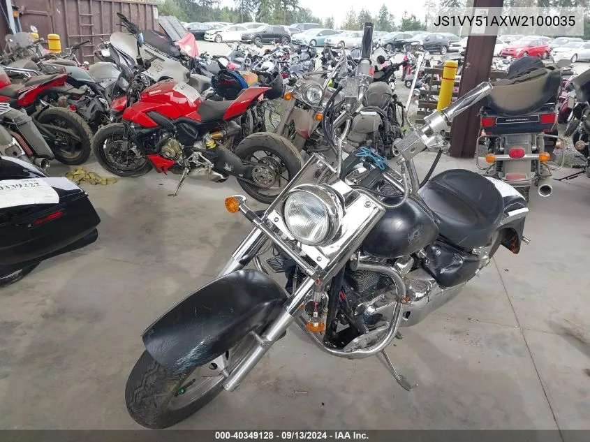 1998 Suzuki Vl1500 VIN: JS1VY51AXW2100035 Lot: 40349128