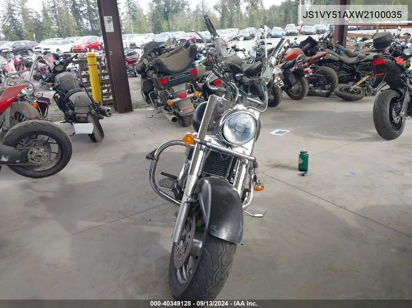 1998 Suzuki Vl1500 VIN: JS1VY51AXW2100035 Lot: 40349128