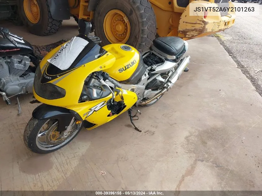 2000 Suzuki Tl1000 R VIN: JS1VT52A6Y2101263 Lot: 39396155