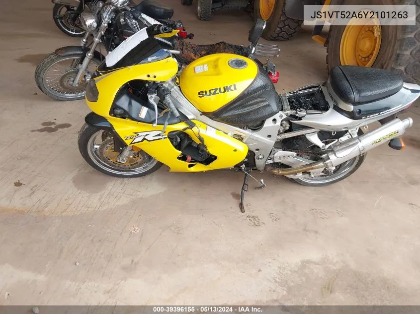 2000 Suzuki Tl1000 R VIN: JS1VT52A6Y2101263 Lot: 39396155