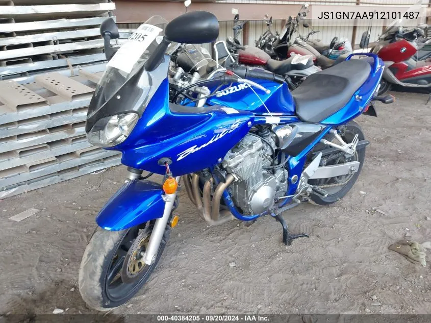 JS1GN7AA912101487 2001 Suzuki Gsf600 S