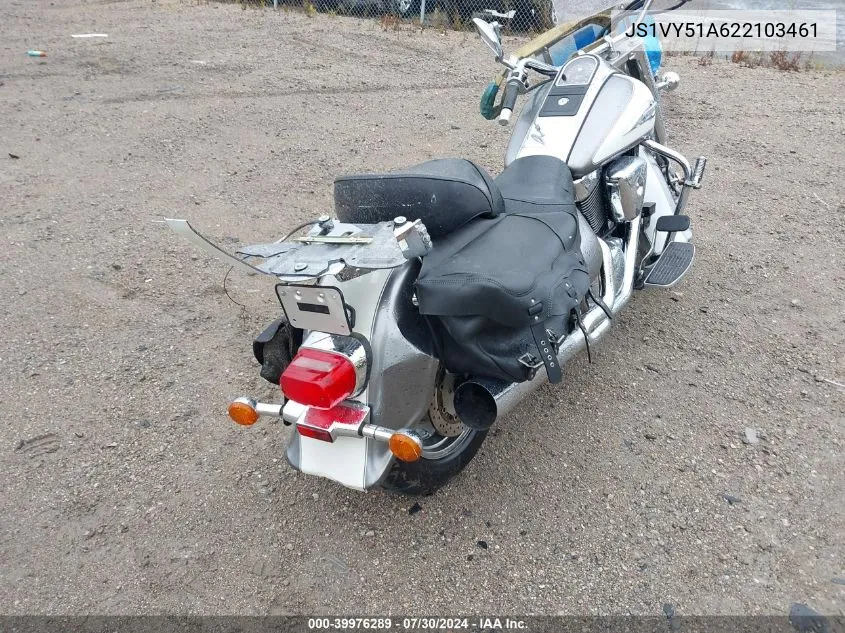 2002 Suzuki Vl1500 VIN: JS1VY51A622103461 Lot: 39976289