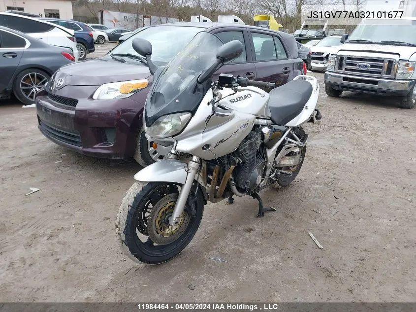 2003 Suzuki Gsf1200 S VIN: JS1GV77A032101677 Lot: 11984464