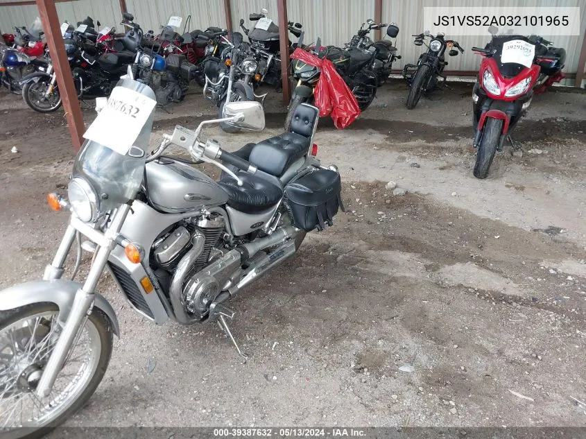 2003 Suzuki Vs800 Glp VIN: JS1VS52A032101965 Lot: 39387632