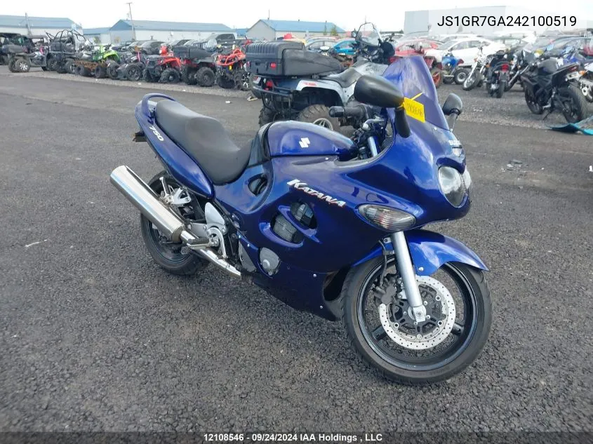 JS1GR7GA242100519 2004 Suzuki Gsx750 F