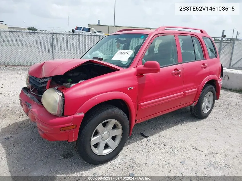 2S3TE62V146103615 2004 Suzuki Vitara V6 Lx