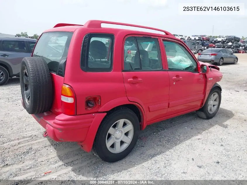 2S3TE62V146103615 2004 Suzuki Vitara V6 Lx