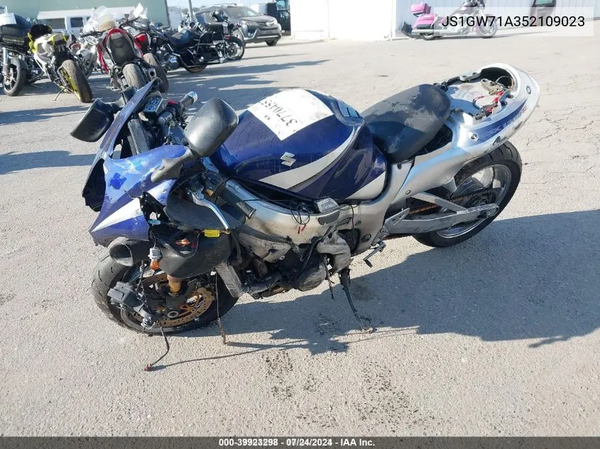 2005 Suzuki Gsx1300 Rk5 VIN: JS1GW71A352109023 Lot: 39923298