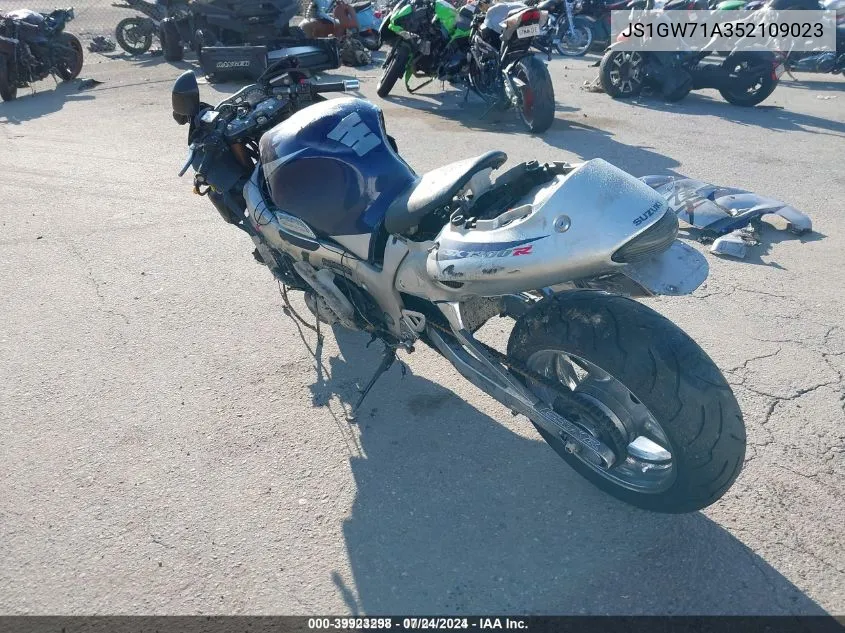 2005 Suzuki Gsx1300 Rk5 VIN: JS1GW71A352109023 Lot: 39923298