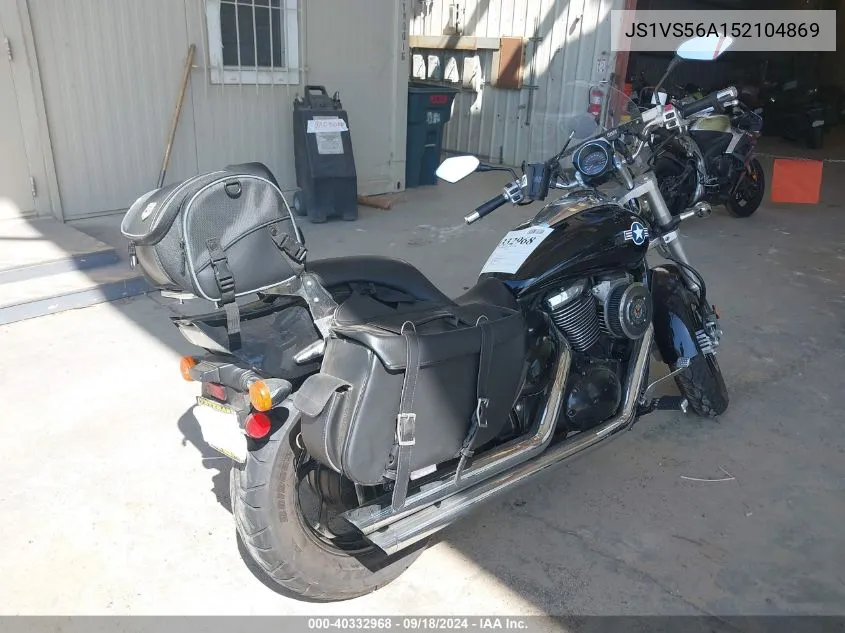 2005 Suzuki M50 Bk5 VIN: JS1VS56A152104869 Lot: 40332968