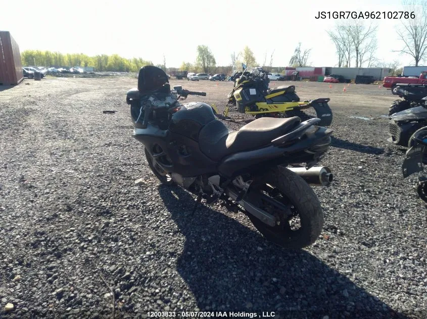 JS1GR7GA962102786 2006 Suzuki Gsx750 F