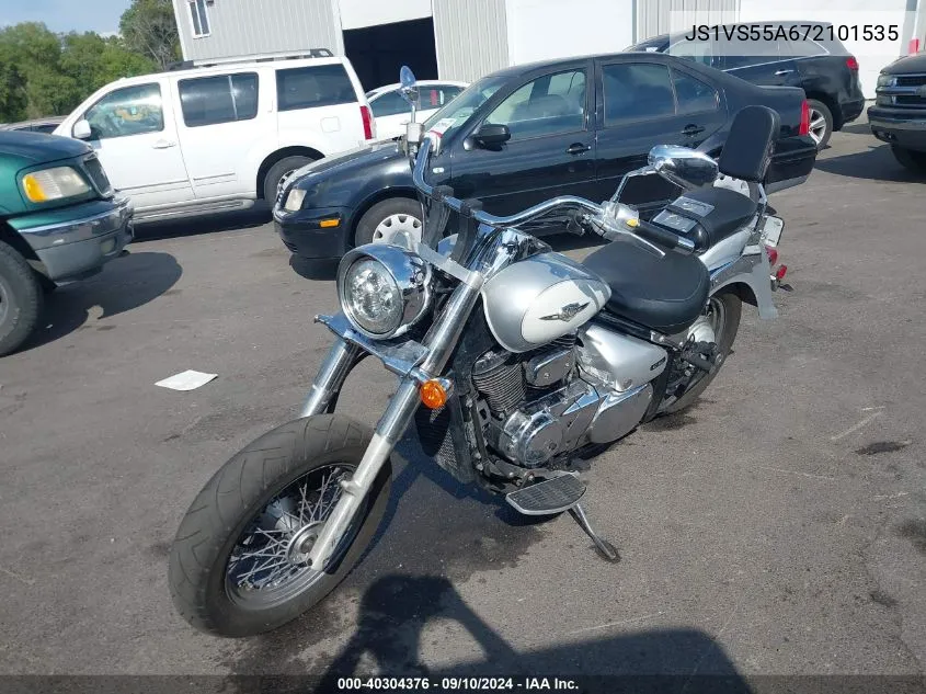 2007 Suzuki Vl800 VIN: JS1VS55A672101535 Lot: 40304376