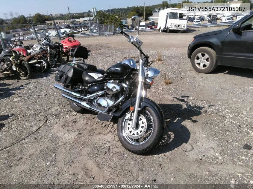 2007 Suzuki Vl800 VIN: JS1VS55A372105087 Lot: 40325157