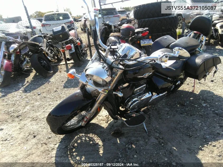 2007 Suzuki Vl800 VIN: JS1VS55A372105087 Lot: 40325157