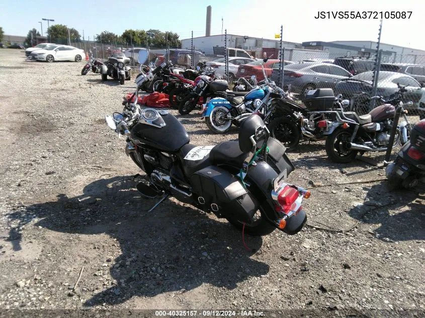 2007 Suzuki Vl800 VIN: JS1VS55A372105087 Lot: 40325157