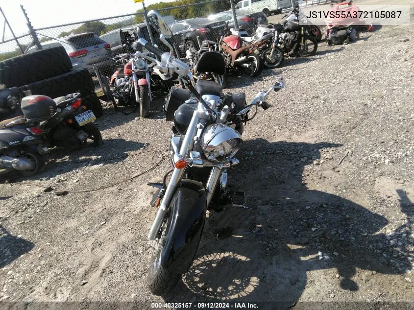 2007 Suzuki Vl800 VIN: JS1VS55A372105087 Lot: 40325157