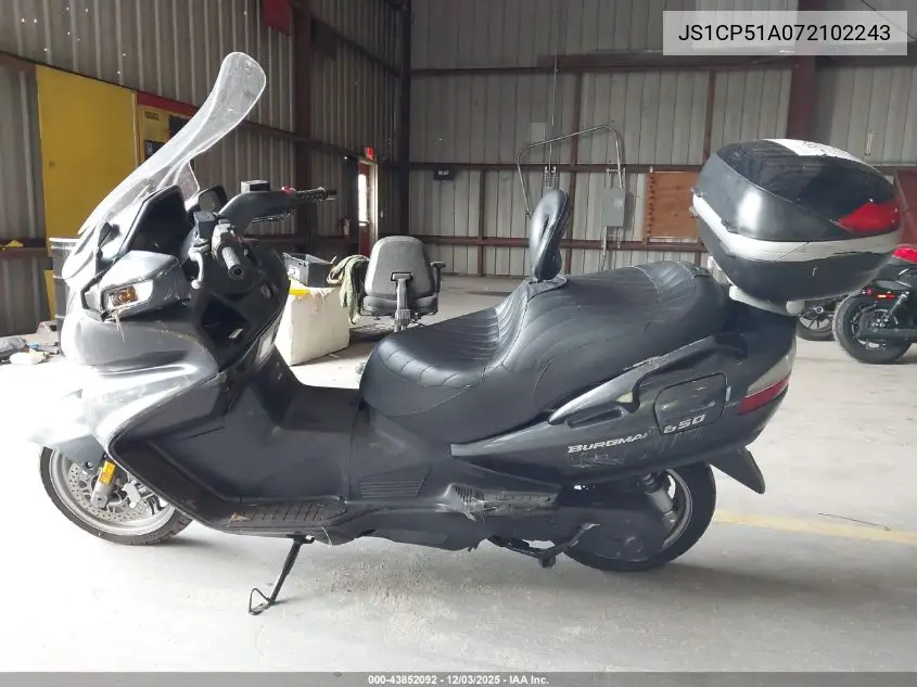 JS1CP51A072102243 2007 Suzuki An650