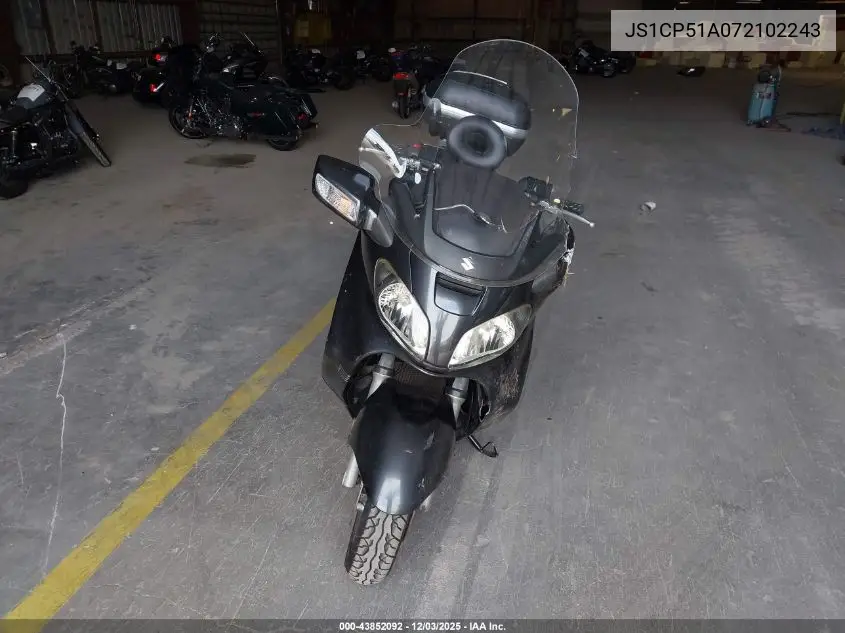 JS1CP51A072102243 2007 Suzuki An650