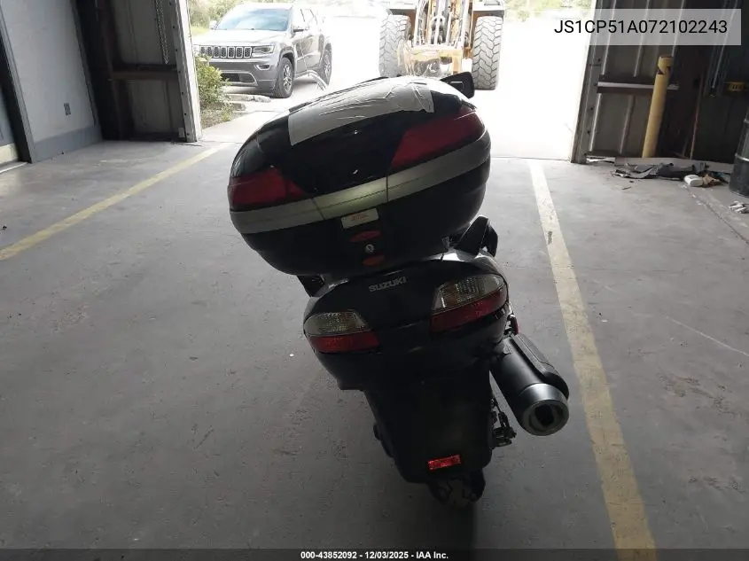 JS1CP51A072102243 2007 Suzuki An650
