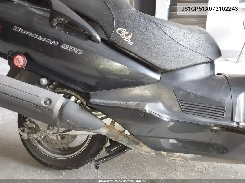 JS1CP51A072102243 2007 Suzuki An650
