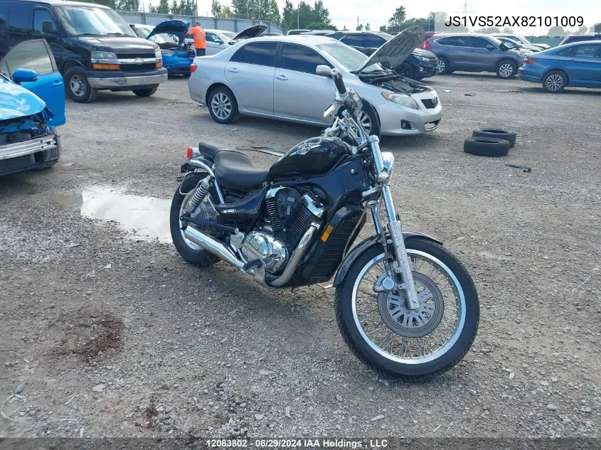 2008 Suzuki Vs800 VIN: JS1VS52AX82101009 Lot: 12083802