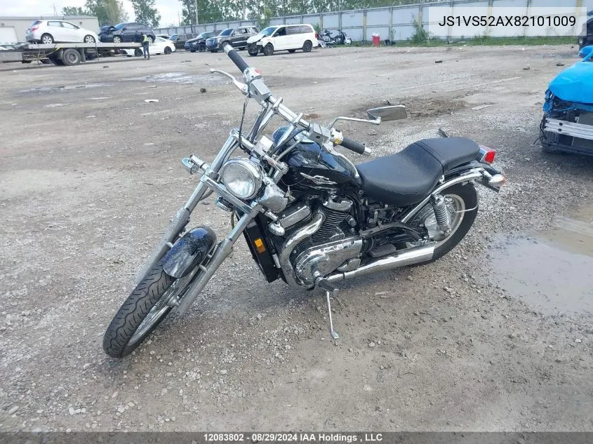 2008 Suzuki Vs800 VIN: JS1VS52AX82101009 Lot: 12083802