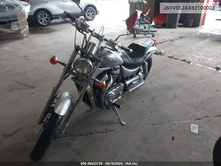 2008 Suzuki Vs800 VIN: JS1VS52AX82100023 Lot: 39433735